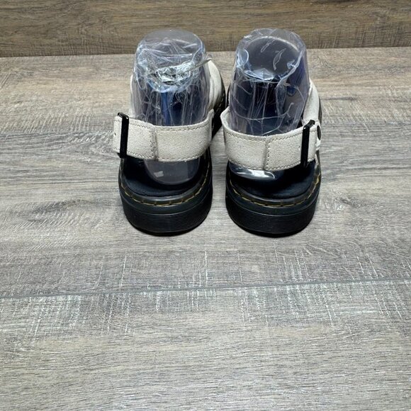 Dr. Martens Carlson Sand Suede Slingback Mules Women's Size 6 - Picture 3 of 7